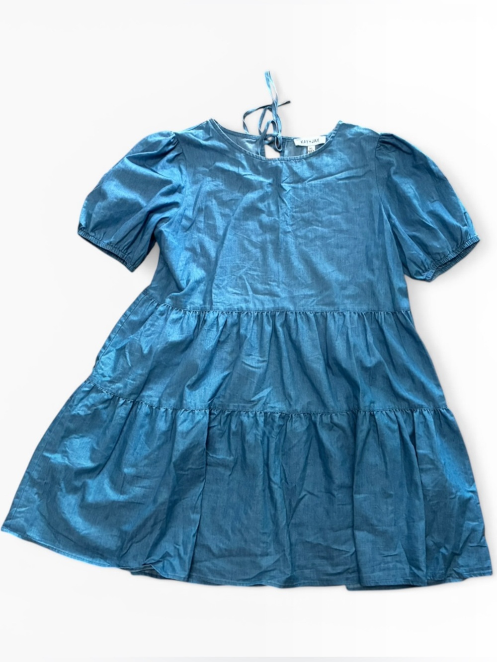 Kay + Jay Denim Look, Women Dresses Midi, Size XL